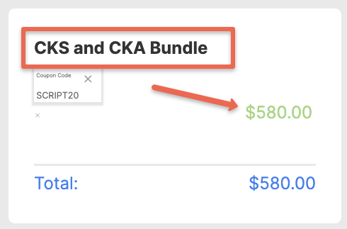 CKA + CKS bundle discount